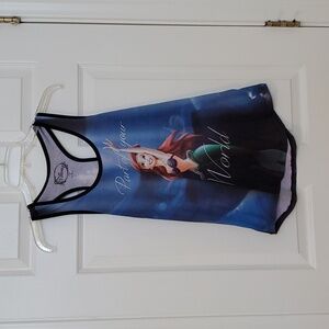 Little Mermaid Tank Top Size Small